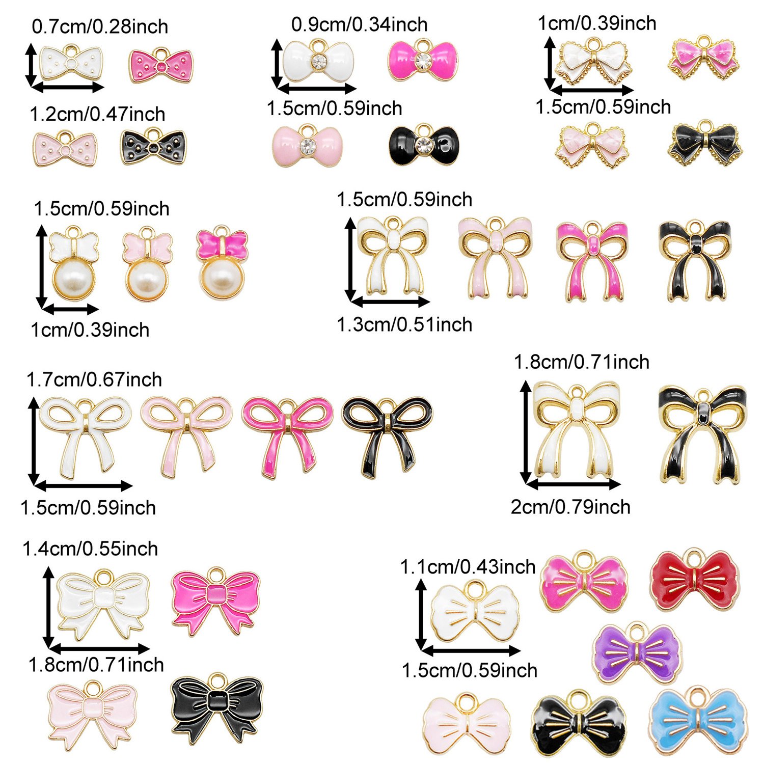 Bowknot Charms Set - Image 4
