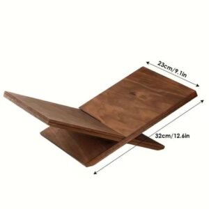 Wooden Bookshelf Magazine Rack