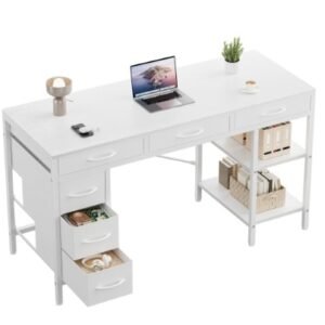 55-inch Computer Desk With 6 Drawers