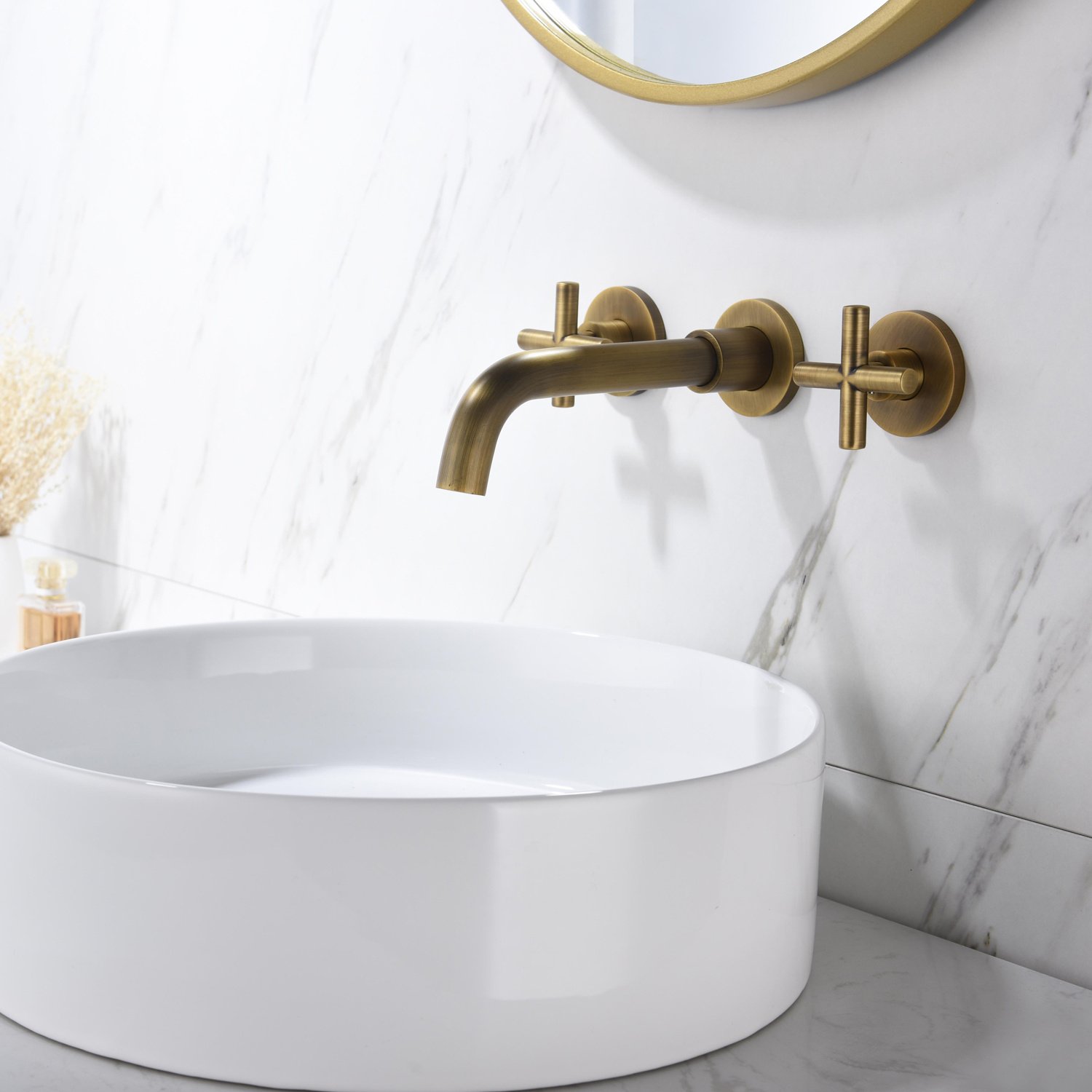 Bathroom Faucets, Wall-mounted Bathroom Sink Faucets - Image 6