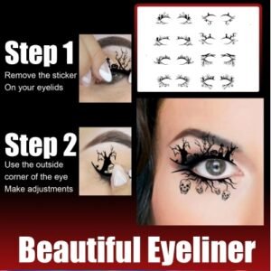 Halloween Eyeliner Sticker Kit