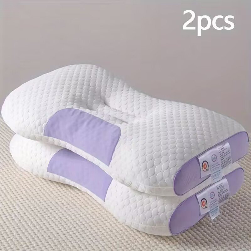 2pack YBZ 3D Knitted Cotton Massage Pillow - Image 10