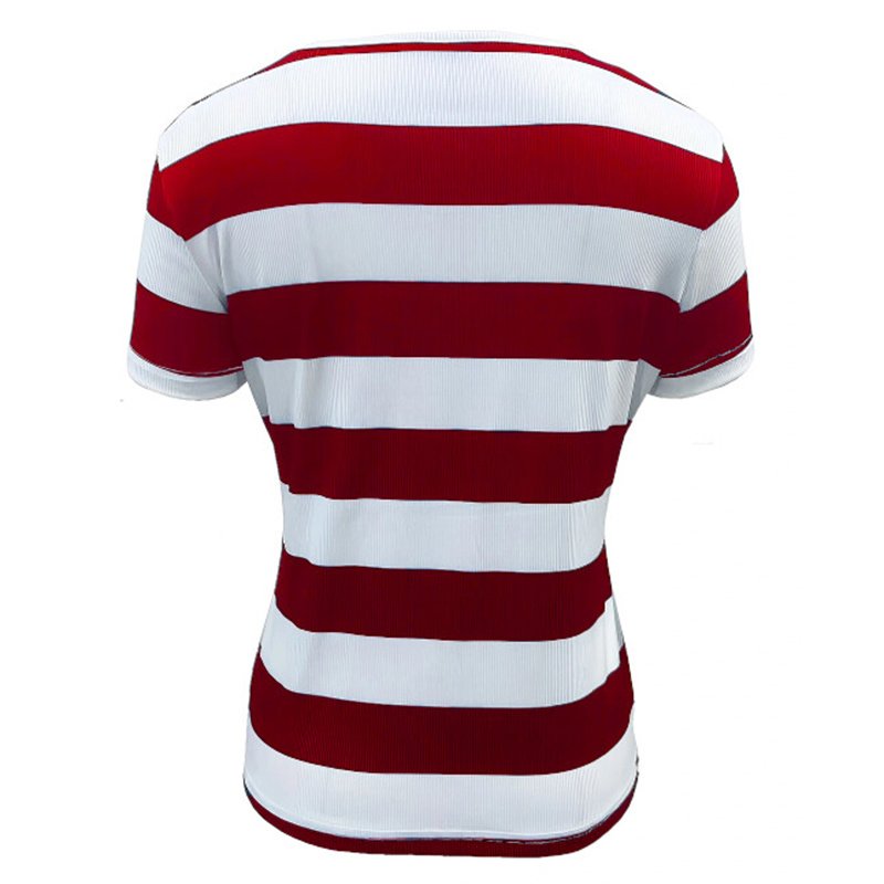 Women's Color Block Short Sleeve T-Shirt Striped Zipper Front Top Casual Summer Blouse Tee - Image 4