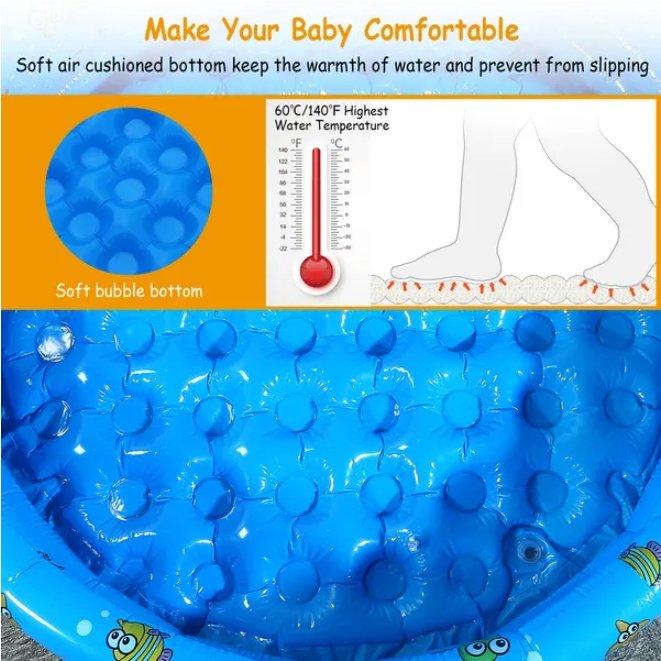 Foldable Inflatable Home Swimming Pool - Image 2