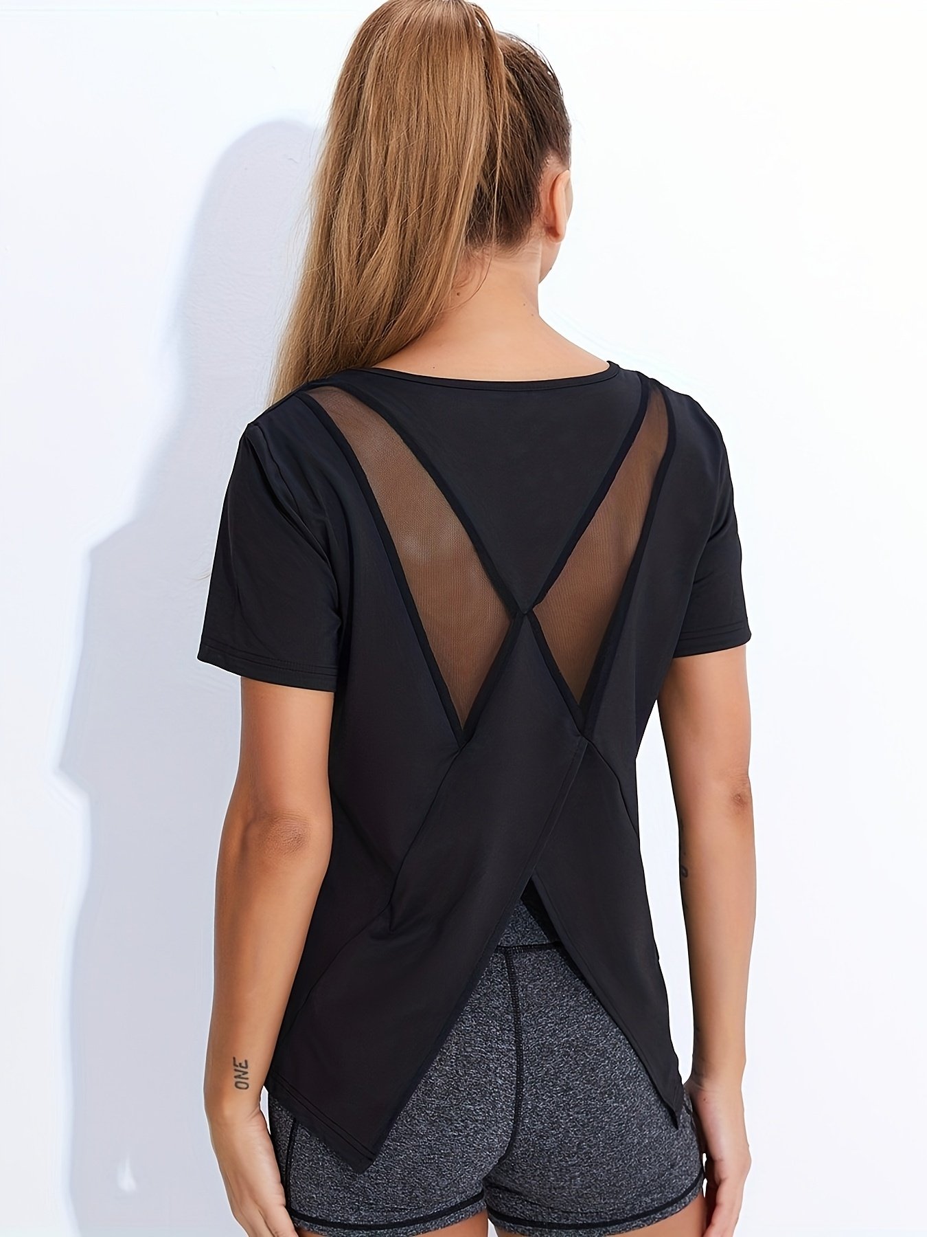 Women's Workout T-Shirt - Breathable Quick-Dry For Gym & Running - Image 2