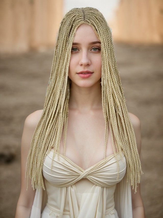 Elegant Braid Lace Wig - Image 3