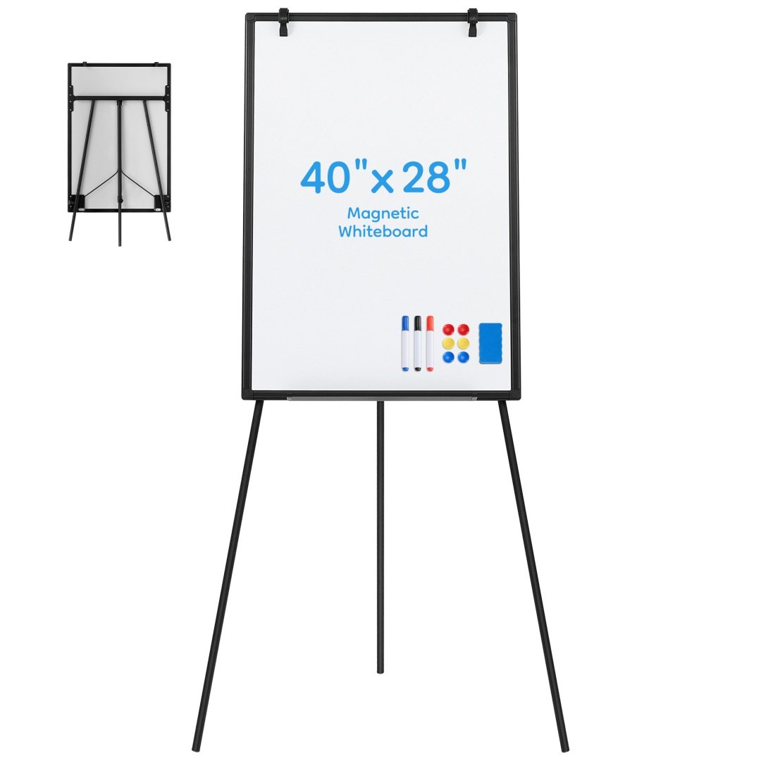 36x24 Magnetic Portable Whiteboard With Adjustable Tripod Easel For School, Home Office - Image 6