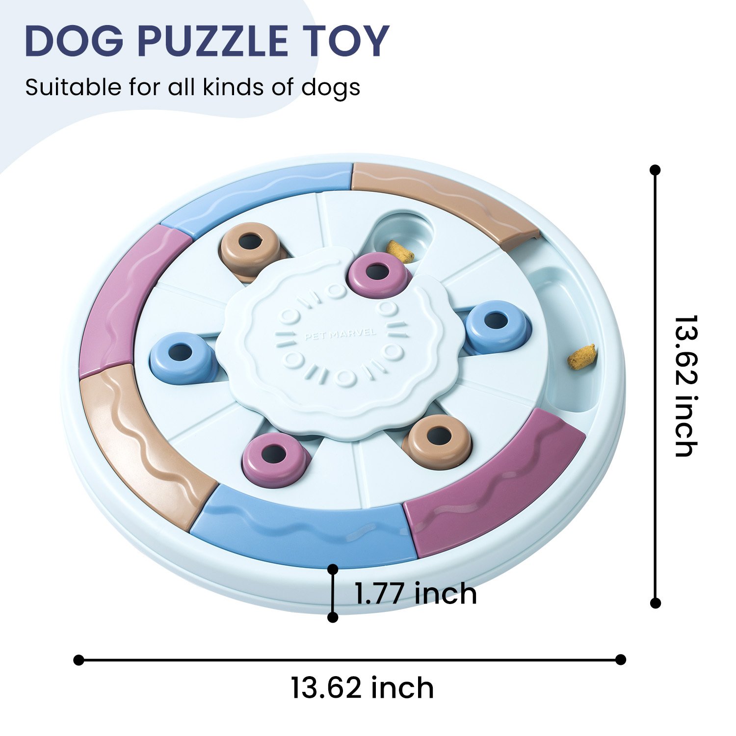 PETMARVEL Interactive Puzzle Game Dog Toy, Level 1-3 - Image 10