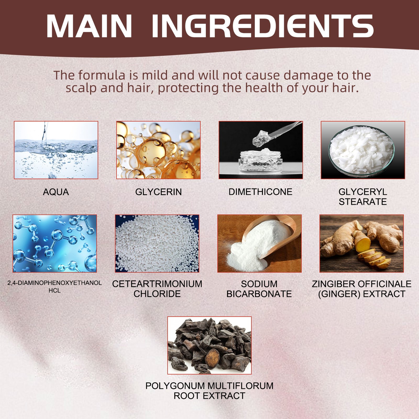 Polygonum Hair Dye Comb, Deep Clean Dry Smooth Black Glossy Hair Comb - Image 4