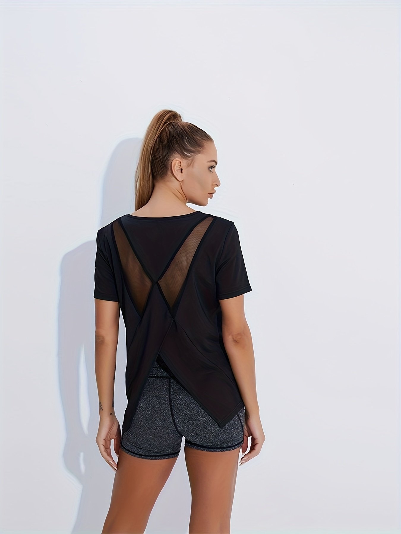 Women's Workout T-Shirt - Breathable Quick-Dry For Gym & Running - Image 3