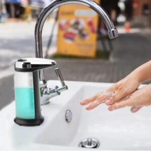 Automatic Soap Dispenser 16.9OZ Anti-slip Sensor Refillable Hand Gel Desktop Dispenser