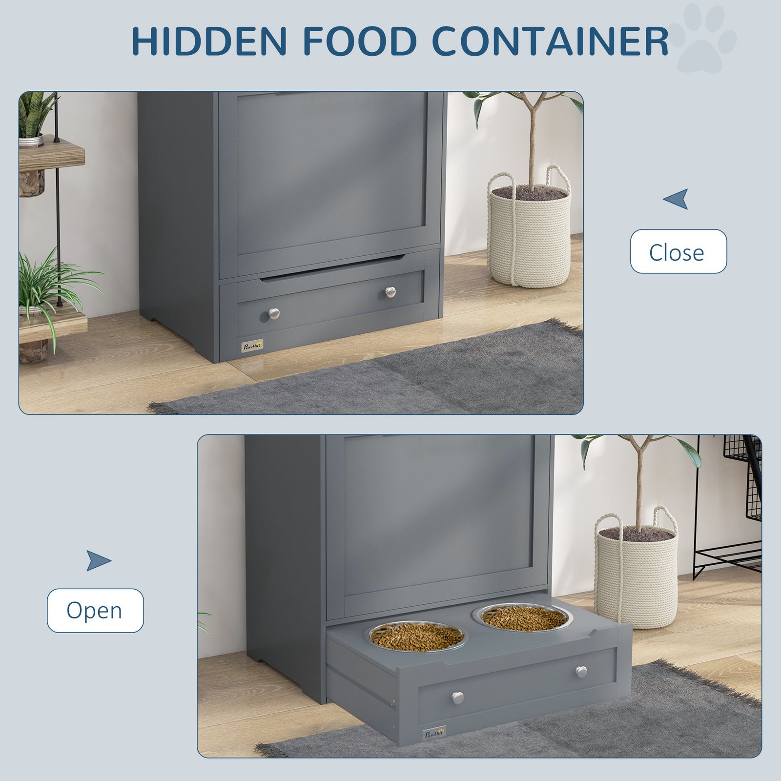 Pet Feeder Stations, Lockers, Dog Food Storage Containers - Image 6