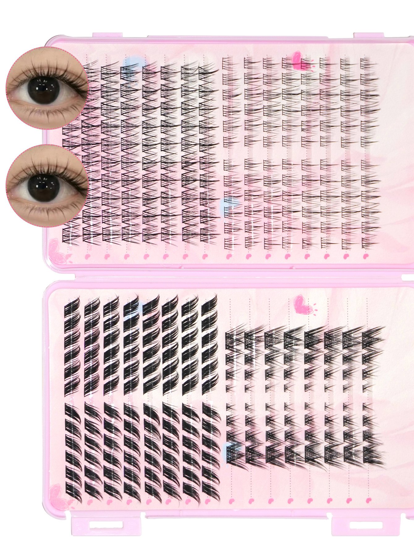 Hybrid False Eyelash Extension Set - Image 2