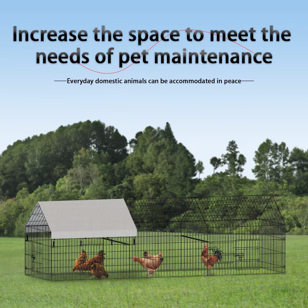 Poultry Farming Outdoor Metal Chicken Coop - Image 5