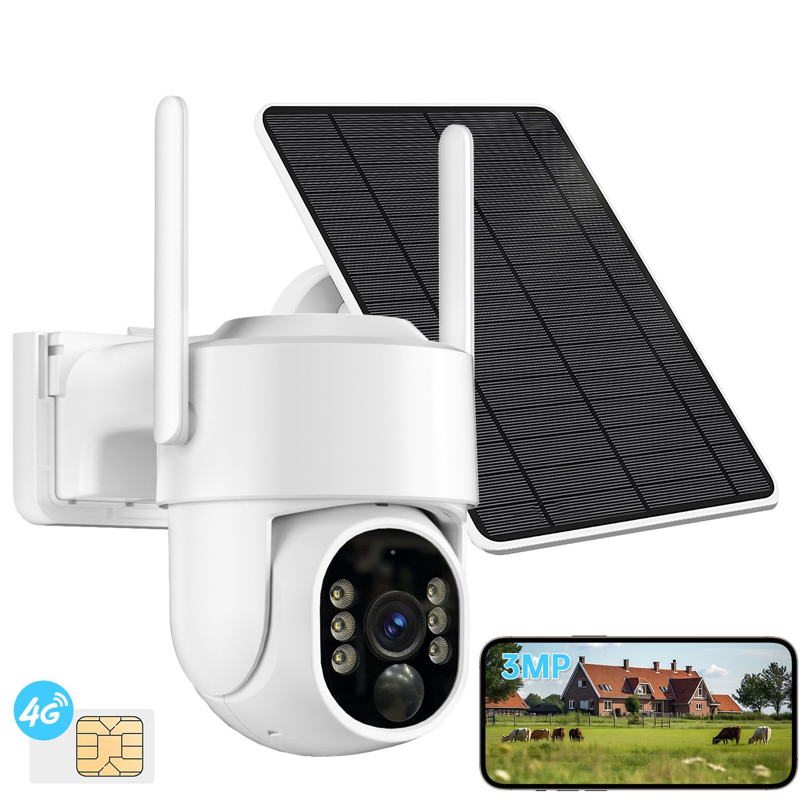4G PTZ Camera with IP65