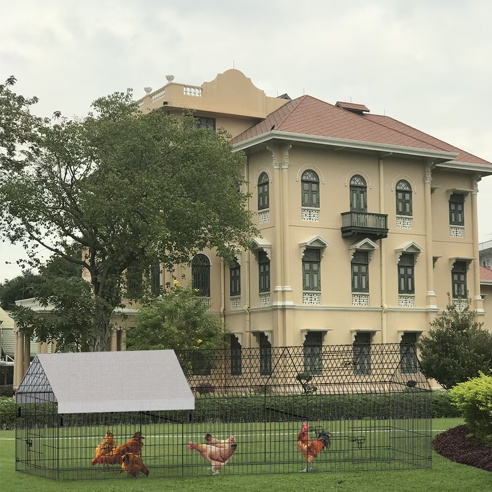 Poultry Farming Outdoor Metal Chicken Coop - Image 9