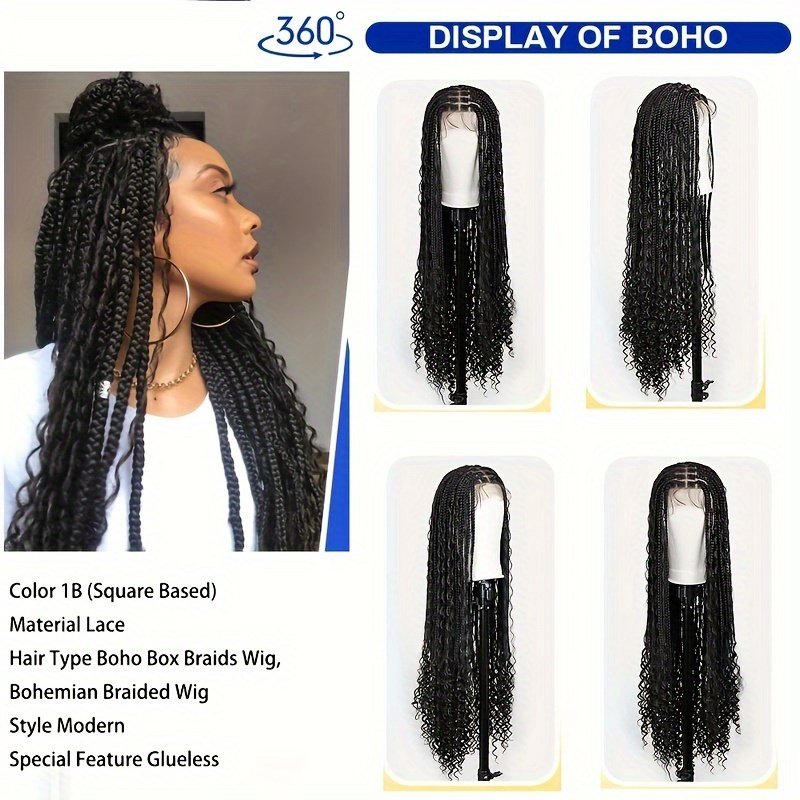 Full Lace Synthetic Women's Wig - Image 4