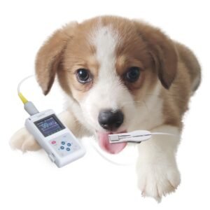 Contec Veterinary Color Display CMS60D-VET Pulse Oximeter Spo2 Probe PR Monitor