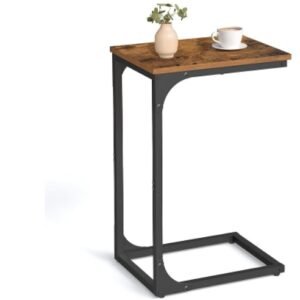 Wheeled Bedside Table, Home Bedside Table, Home Office Rolling Laptop Desk
