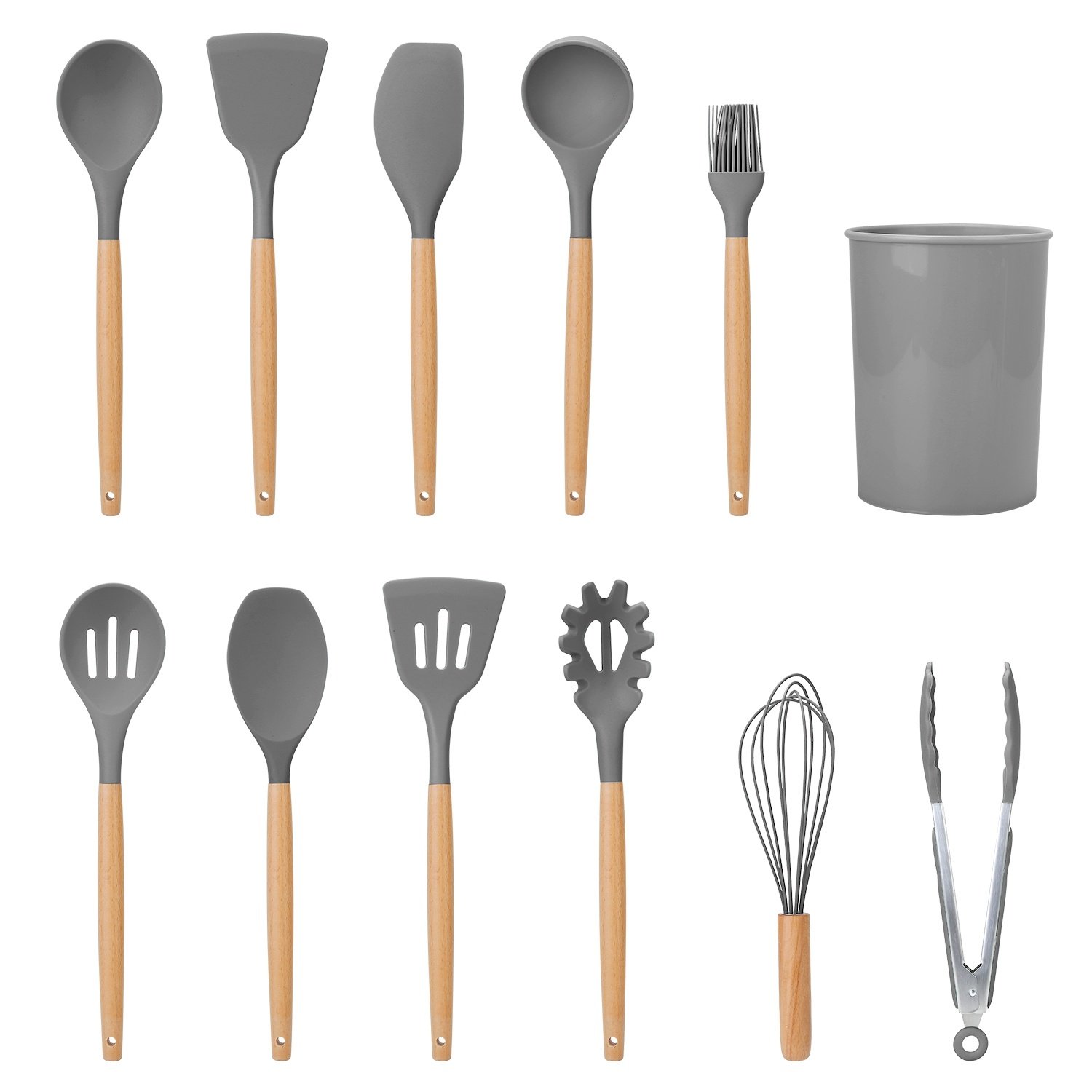 11 Piece Silicone Cooking Tool Set - Image 6