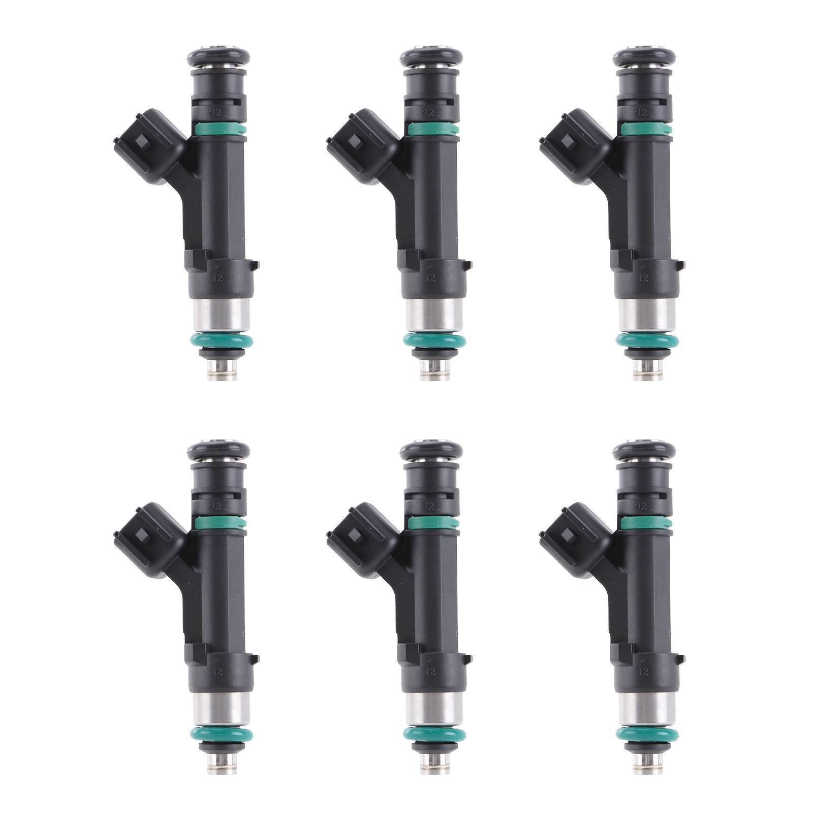 6x OEM 0280158119 Fuel Injector For Wrangler Chrysler 3.3L 3.8L