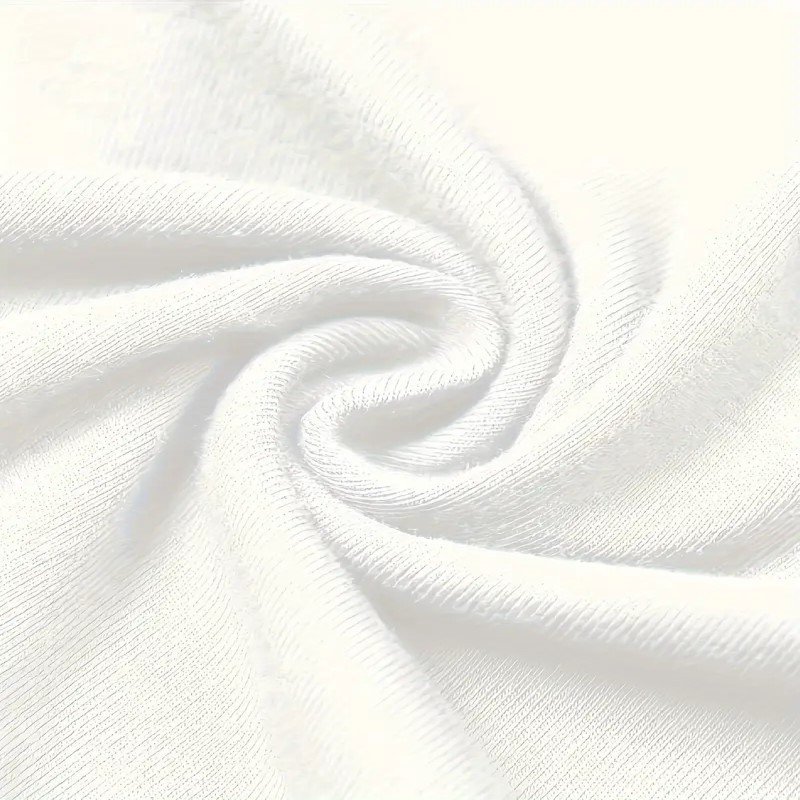 Women's Round Neck Short Sleeve T-Shirt With Letter Print, Casual Summer Top - Image 3