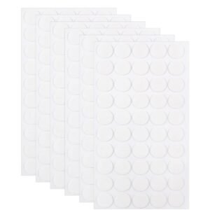 280 Pieces Double Sided Tape Stickers Clear Reusable Multipurpose Tape For Decoration 4 Sheets