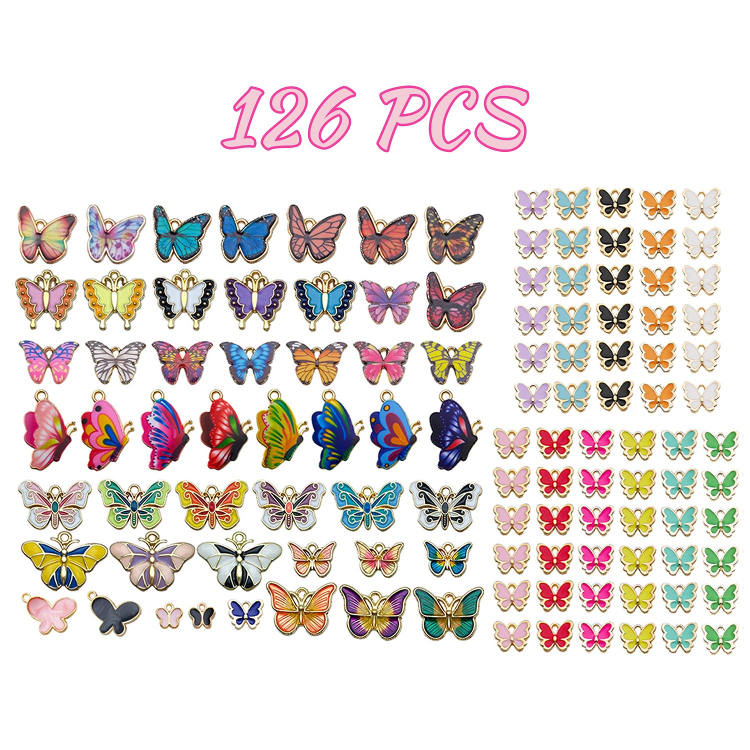 Butterfly Charms for Jewelry - Image 5