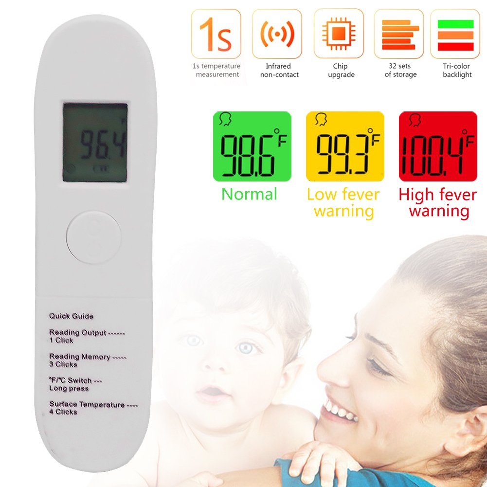 Non-Contact Infrared Forehead Thermometer
