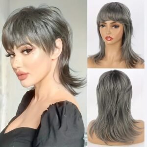 14-Inch Mullet Wig