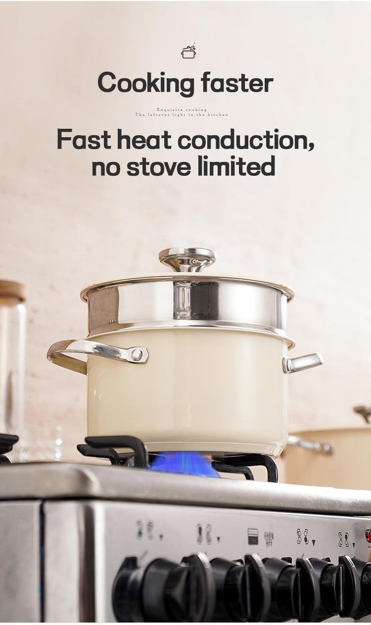 Stainless Steel Pot 4-piece Set - Image 4