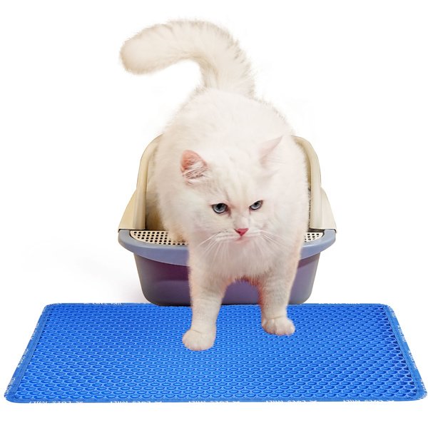Double Layer Rice Shaped Cat Litter Pad - Image 2