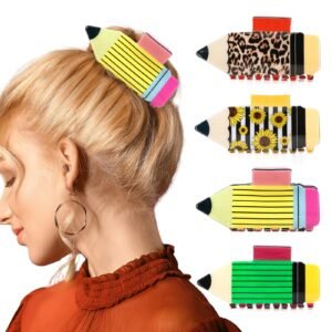 Teacher Hair Clips Set