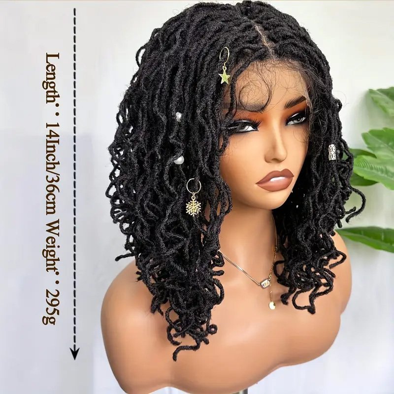 Synthetic Lace Front Braided Wig - Image 3