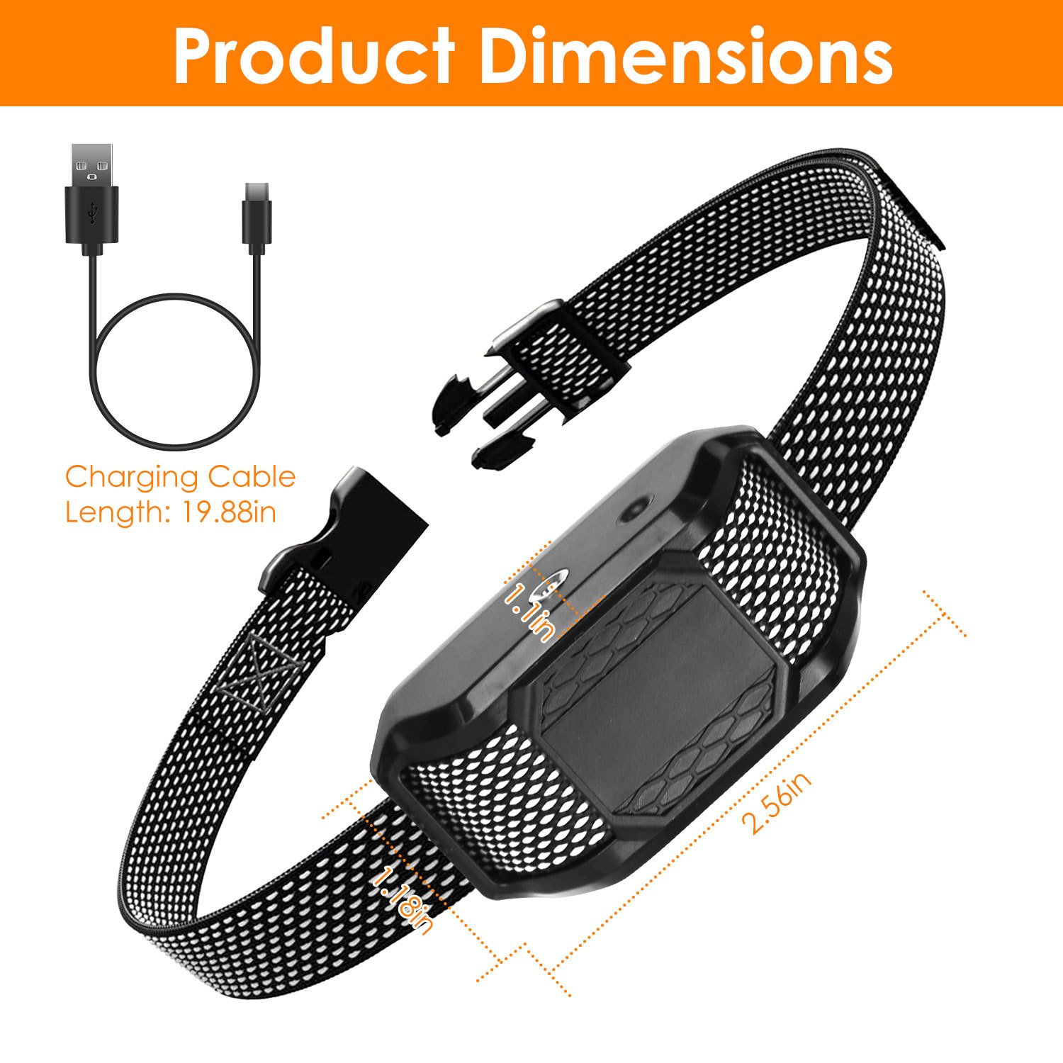 1Pc Citronella Bark Collar For Dogs Spray Bark Collar Anti Barking Control For Small Medium Large Dogs IP65 Waterproof No Electric Shocks - Image 7