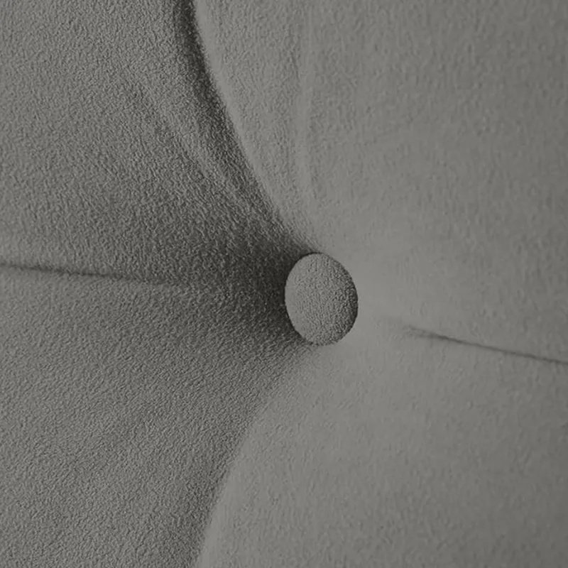 Triangle Reading Cushion With A Button-Gray 120x50x20cm - Image 5