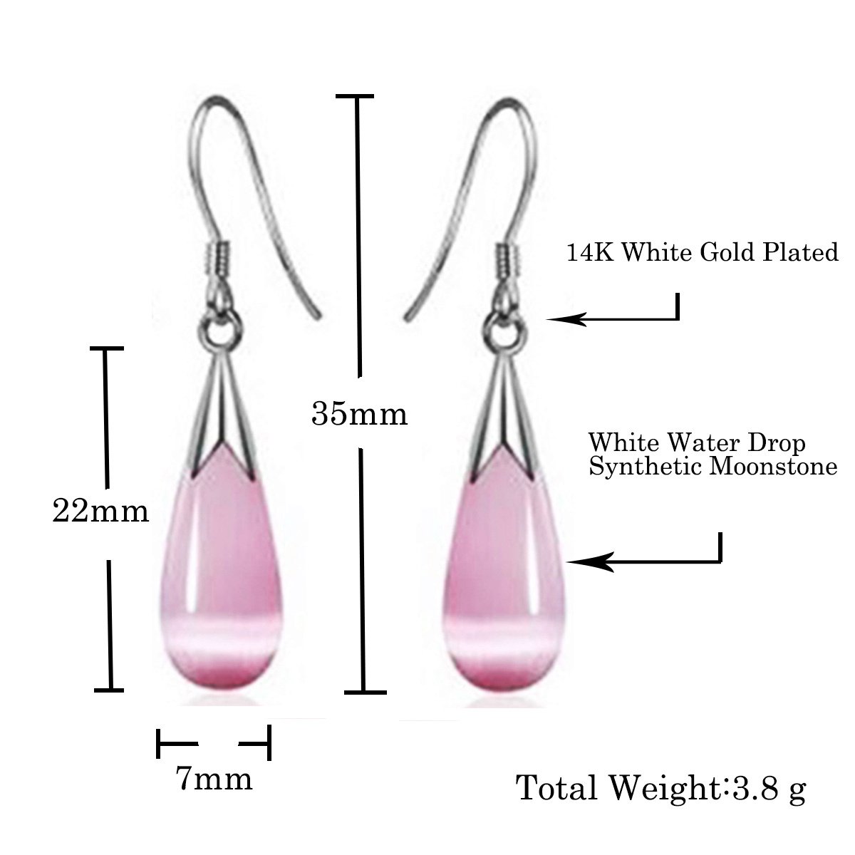 Water Drop Pendant Jewelry Set - Image 5