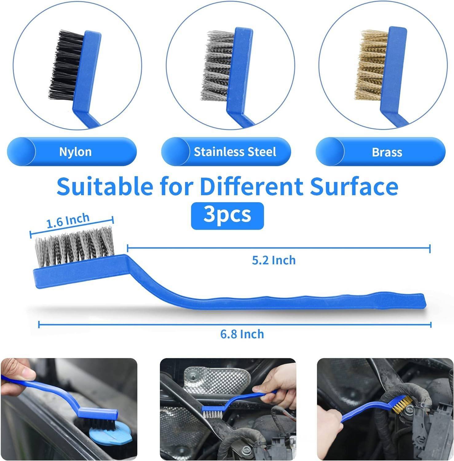 22 Pcs Car-Cleaning-Tool-Set Drill Not Include - Image 6